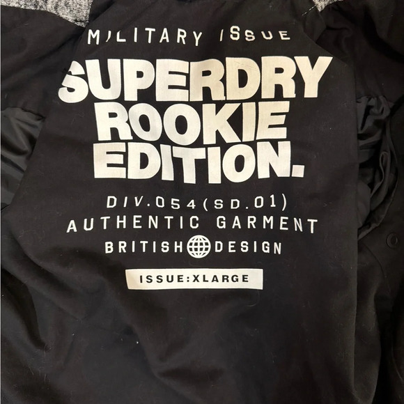 Superdry Rookie Military Coat and Field Jacket - men’s size XL - Picture 6 of 16